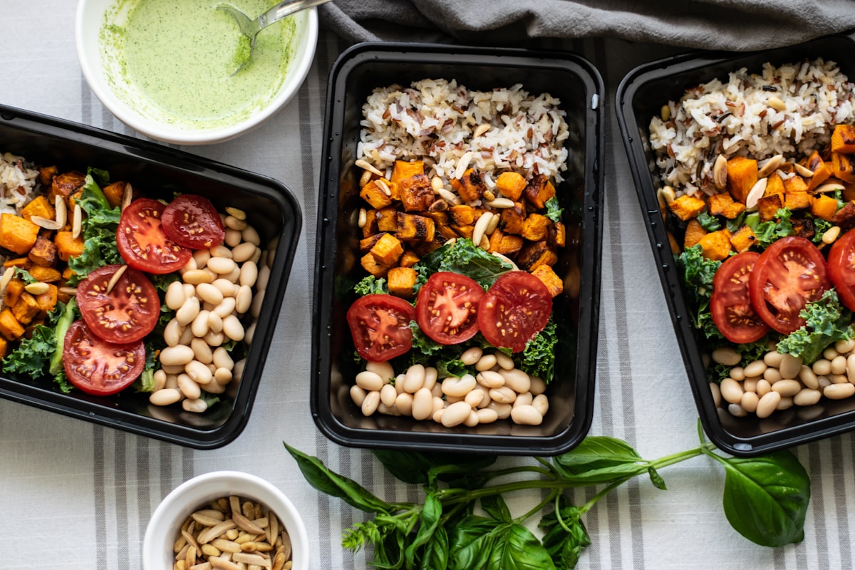 Meal planning worksheet and nutritional charts